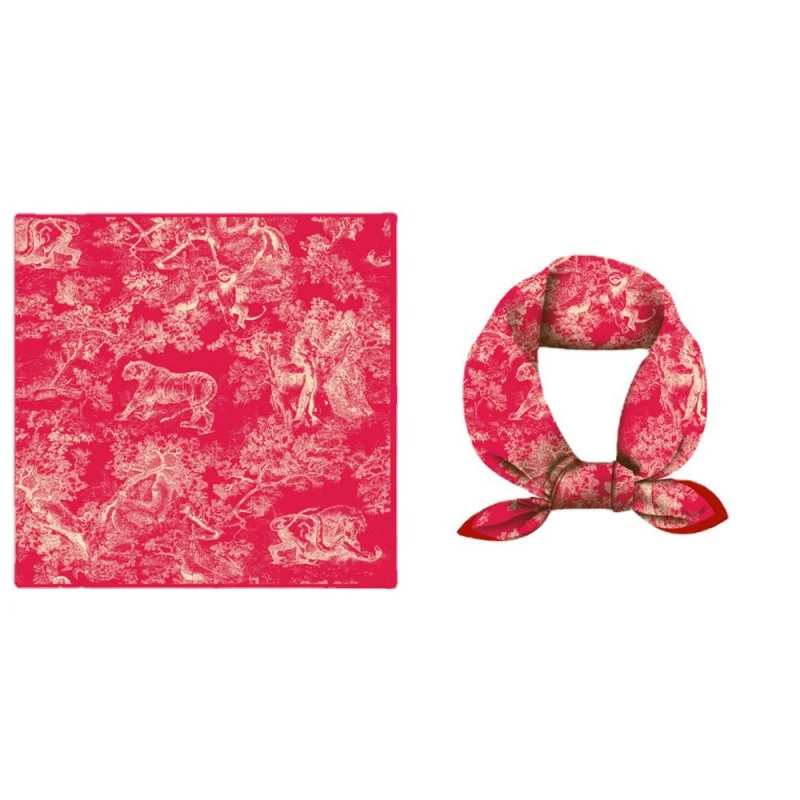 Cross-Border Silk Scarf Bohemian European and American Style Graffiti Tiger Animal Male Lady Temperament Small Square Towel Silk
Cross-Border Silk Scarf Bohemian European and American Style Graffiti Tiger Animal Male Lady Temperament Small Square Towel Silk