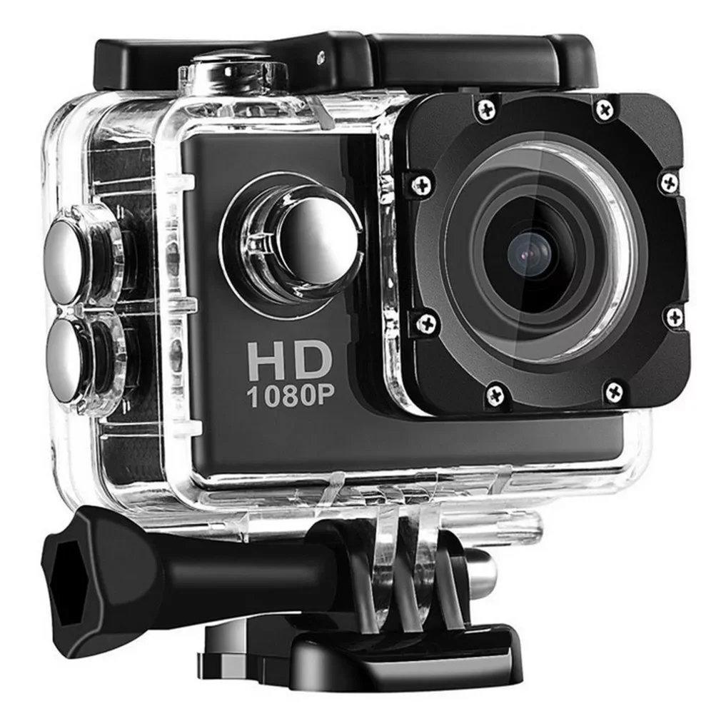 2.0" HD 1080P / 24fps Waterproof Digital Action Camera Video Camera CMOS Sensor Wide Angle Lens 1080P Sports Camara Profesi
2.0" HD 1080P / 24fps Waterproof Digital Action Camera Video Camera CMOS Sensor Wide Angle Lens 1080P Sports Camara Profesi