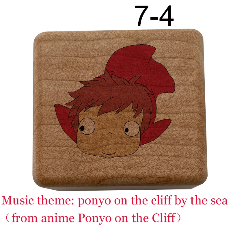 Музыкальная шкатулка ponyo на скале у моря аниме песня индуп механизм печать