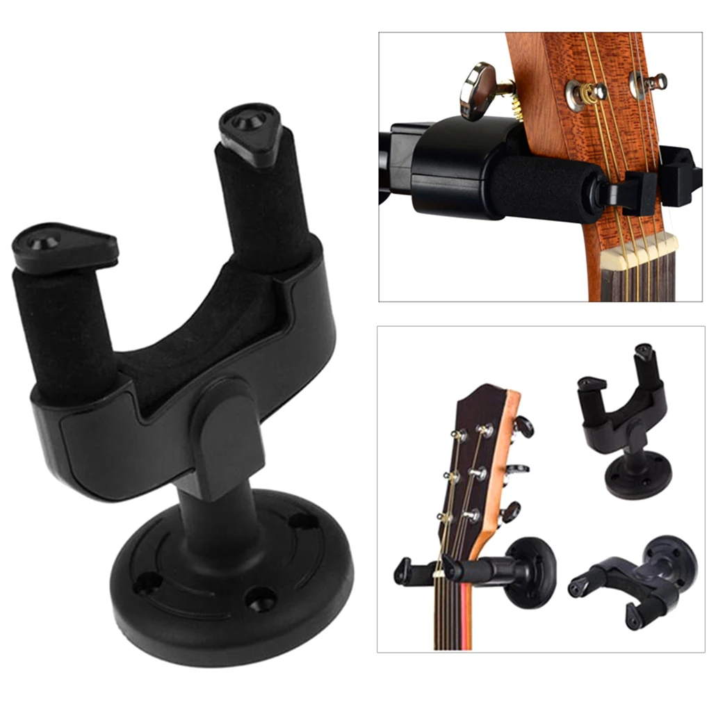 Guitar Hanger Stand Wall Mount Holder Hook for Electric Guitar Acoustic Mandolin Ukulele Guitar Bass Screws Accessories Black
Guitar Hanger Stand Wall Mount Holder Hook for Electric Guitar Acoustic Mandolin Ukulele Guitar Bass Screws Accessories Black