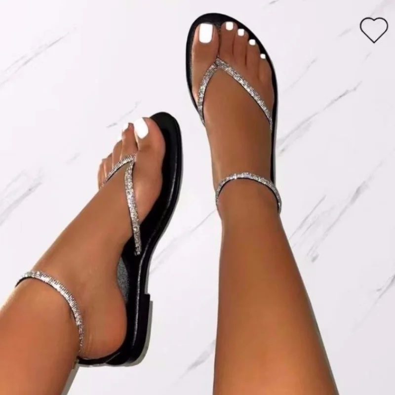 Women's Shoes 2023 Summer Ankle Strap Women's Sandals Beach Flip Flops Fashion Flat Roman Women Sandals Sandalias De Mujer
Women's Shoes 2023 Summer Ankle Strap Women's Sandals Beach Flip Flops Fashion Flat Roman Women Sandals Sandalias De Mujer