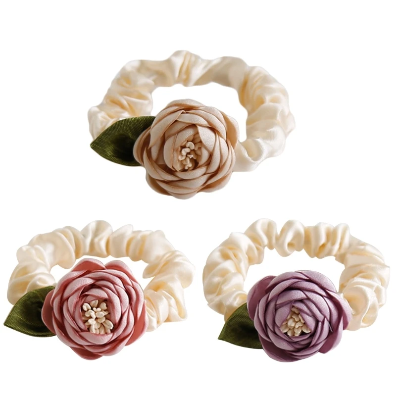 Designer Flower Hair Rope Hair Bun Scrunchies Elastic Hair Rope Big Hair Scrunchy Vintage Hair Band Female Accessories
Designer Flower Hair Rope Hair Bun Scrunchies Elastic Hair Rope Big Hair Scrunchy Vintage Hair Band Female Accessories