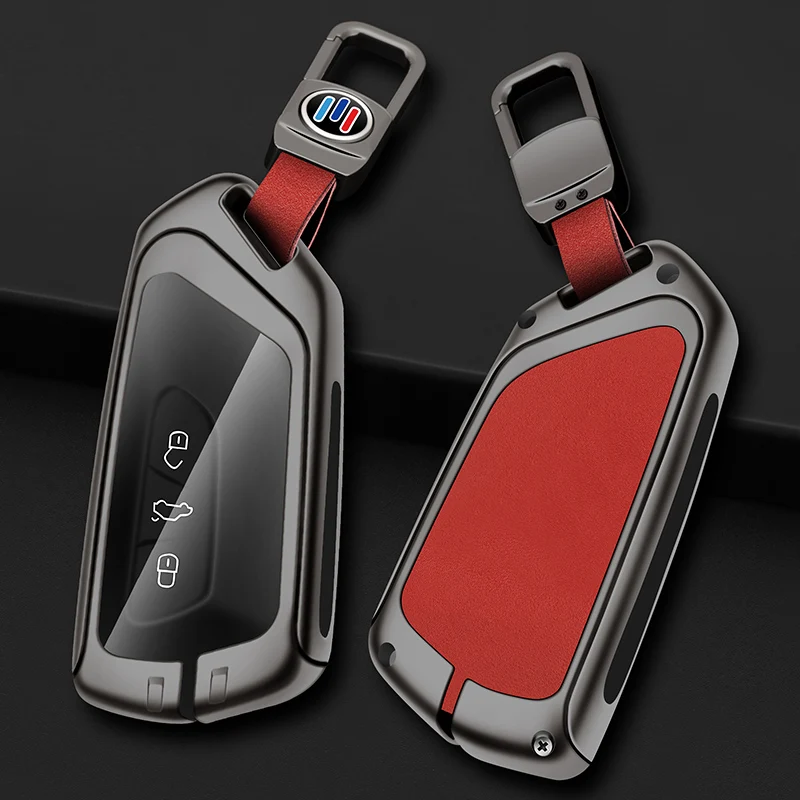 Zinc Alloy+Leather+TPU Car Remote Key Bag For VW Volkswagen Golf 8 MK8 ID.4 ID.6 X ID.3 Skoda Octavia A8 Seat Leon MK4 2020 2021
Zinc Alloy+Leather+TPU Car Remote Key Bag For VW Volkswagen Golf 8 MK8 ID.4 ID.6 X ID.3 Skoda Octavia A8 Seat Leon MK4 2020 2021