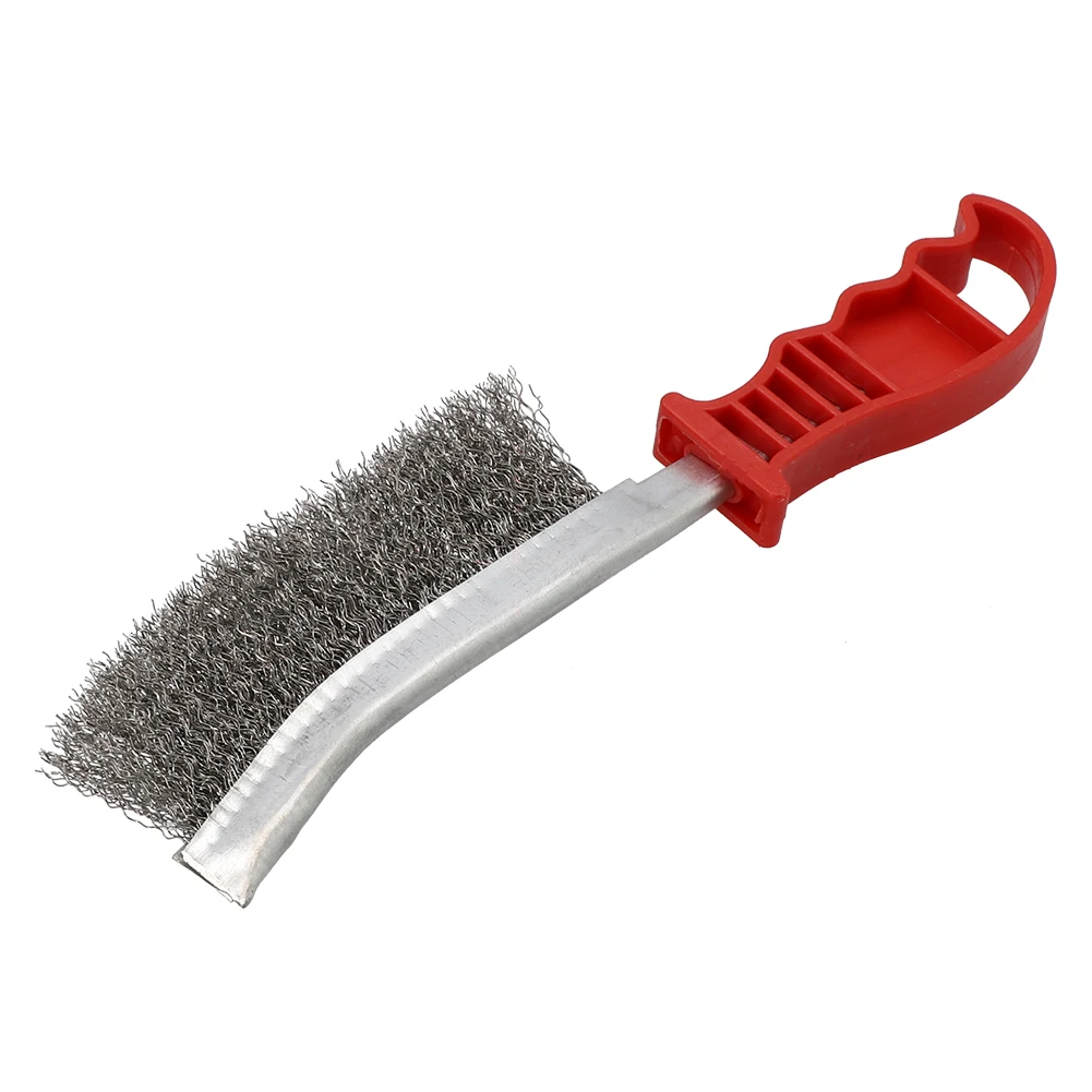 For Cleaning Grease Rust Wire Brush Closely Arranged 1pc 23cm Duty Wire Hand Brush Heavy Stainless Steel Bristles
For Cleaning Grease Rust Wire Brush Closely Arranged 1pc 23cm Duty Wire Hand Brush Heavy Stainless Steel Bristles