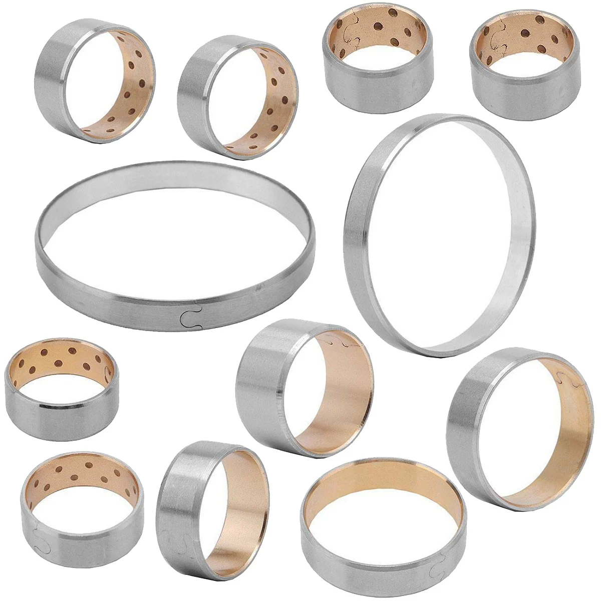 New 6HP19 6HP21 6SPD Auto Gearbox Transmission Bushing O Ring Sealing Repair Kit 12PCS for BMW ZF6HP19 ZF6HP21 X3 X5 Z4
New 6HP19 6HP21 6SPD Auto Gearbox Transmission Bushing O Ring Sealing Repair Kit 12PCS for BMW ZF6HP19 ZF6HP21 X3 X5 Z4