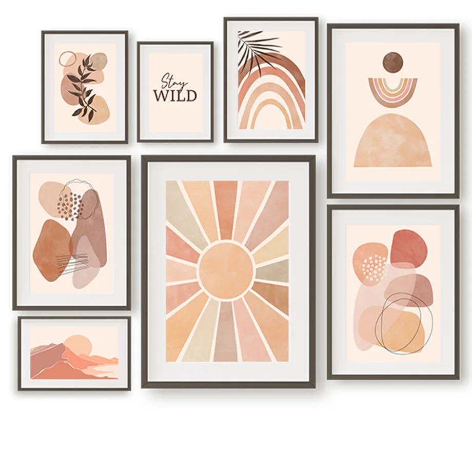 Desert Landscape Boho Minimalist Leaf Wall Art Canvas Painting Nordic Poster And Prints Wall Pictures For Living Room Home Decor
Desert Landscape Boho Minimalist Leaf Wall Art Canvas Painting Nordic Poster And Prints Wall Pictures For Living Room Home Decor