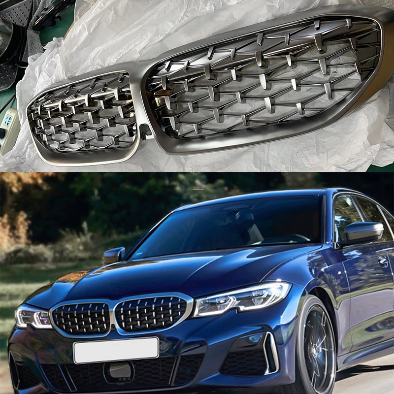 Fit for BMW G28 New 3 Series Gypsophila star decorated with gray electroplating mid-net appearance accessories
Fit for BMW G28 New 3 Series Gypsophila star decorated with gray electroplating mid-net appearance accessories