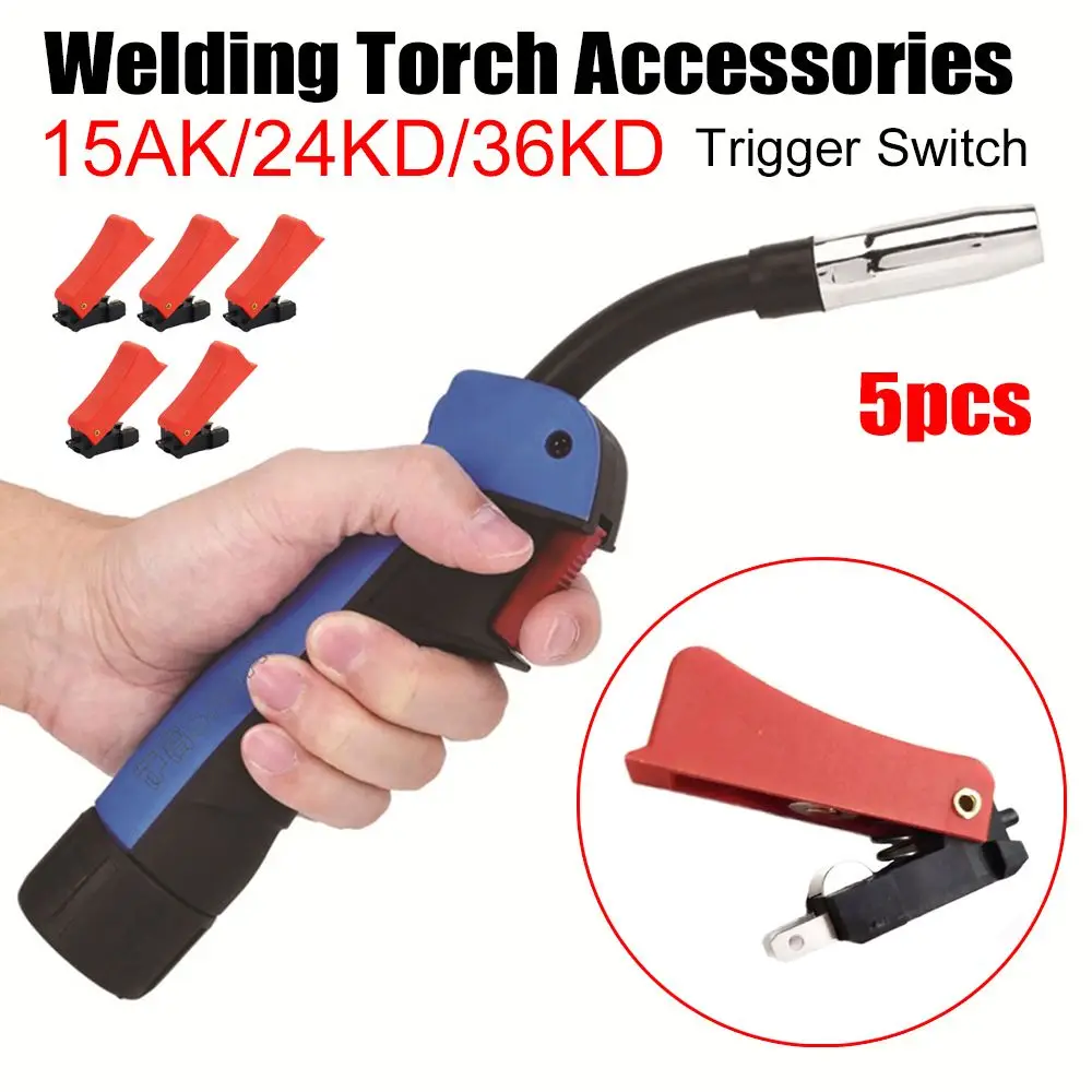 MAG Soldering Supplies Welder Accessory MIG MAG Welder for 15AK/24KD/36KD Welding Torch MB15AK Assembly Trigger Switch
MAG Soldering Supplies Welder Accessory MIG MAG Welder for 15AK/24KD/36KD Welding Torch MB15AK Assembly Trigger Switch