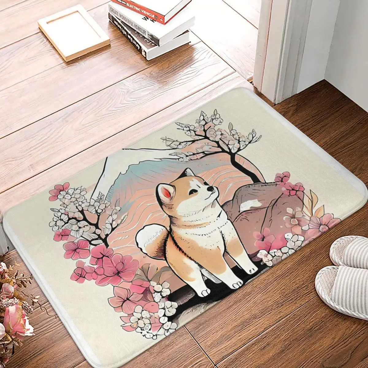 Non-slip Doormat Edgy Shiba Inu With Japanese Art Style Living Room Kitchen Mat Outdoor Carpet Indoor Pattern Decor
Non-slip Doormat Edgy Shiba Inu With Japanese Art Style Living Room Kitchen Mat Outdoor Carpet Indoor Pattern Decor