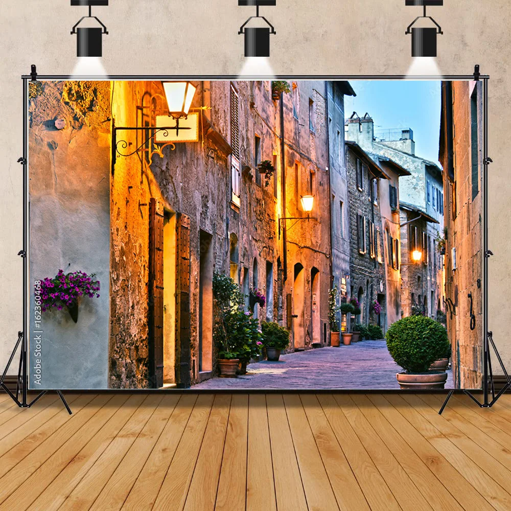 European Street View Building Town Potted Flower Vine Alley Corridor House Scenic Photo Backdrop Photography Background PZ-02
European Street View Building Town Potted Flower Vine Alley Corridor House Scenic Photo Backdrop Photography Background PZ-02