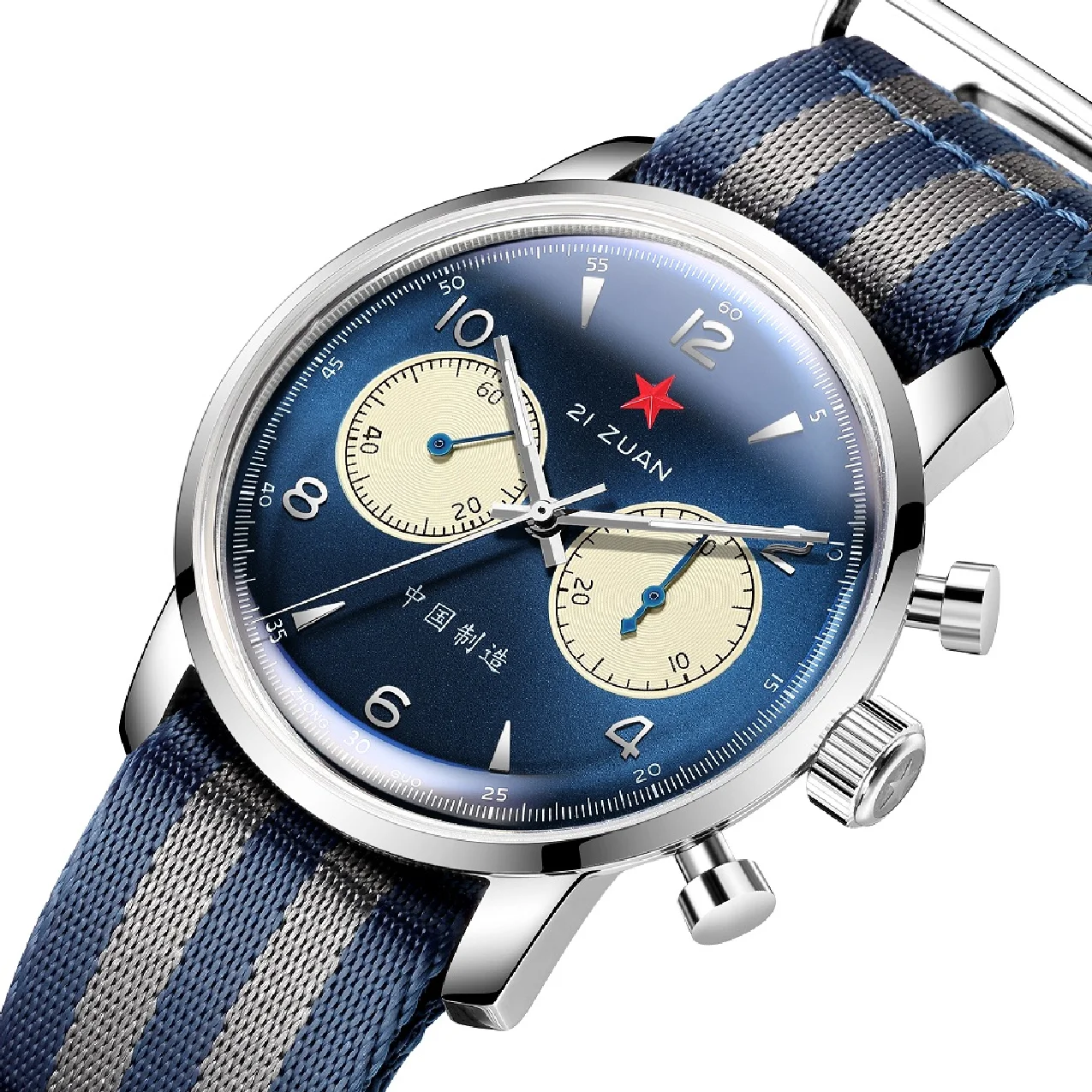Red Star 42mm Sapphire Seagull 1963 Movement Chronograph Watch Manual Winding with Gooseneck Pilot Mechanical Wristwatches
Red Star 42mm Sapphire Seagull 1963 Movement Chronograph Watch Manual Winding with Gooseneck Pilot Mechanical Wristwatches