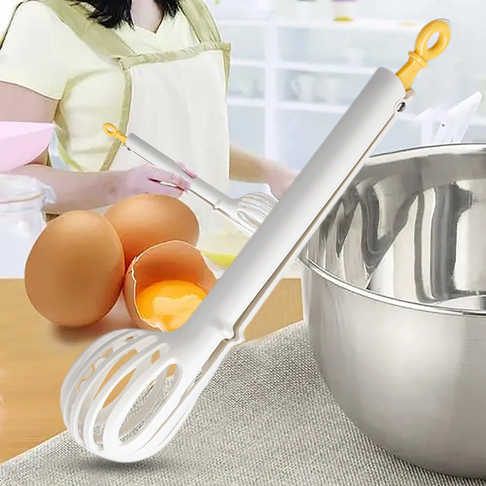 All-in-one Egg Beater All-in-one Handheld Mixer All-in-one Manual Hand Mixer Kitchen Tools Food Mixer Food Holder Heat-resistant
All-in-one Egg Beater All-in-one Handheld Mixer All-in-one Manual Hand Mixer Kitchen Tools Food Mixer Food Holder Heat-resistant