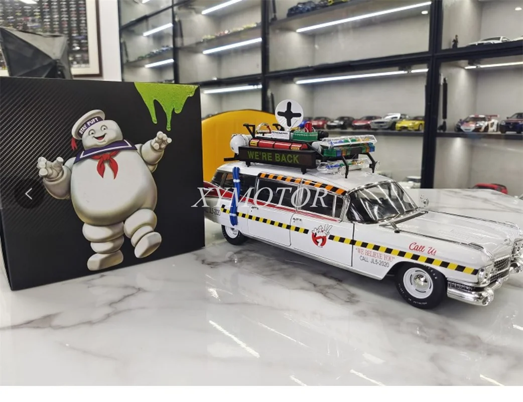 HOT WHEELS 1/18 For Cadillac GhostbustersⅡ ECTO 1A Elite Diecast Model Car Display Toys Gifts Hobby Collection Ornaments
HOT WHEELS 1/18 For Cadillac GhostbustersⅡ ECTO 1A Elite Diecast Model Car Display Toys Gifts Hobby Collection Ornaments