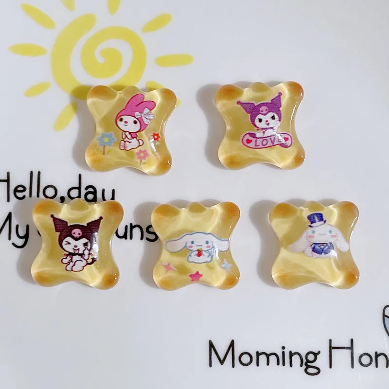10Pcs/bag Accessory Melody Kuromi Biscuits Diy Hairpin Jewelry Anime Resin Accessories Refrigerator Stickers Shell Material Toys
10Pcs/bag Accessory Melody Kuromi Biscuits Diy Hairpin Jewelry Anime Resin Accessories Refrigerator Stickers Shell Material Toys