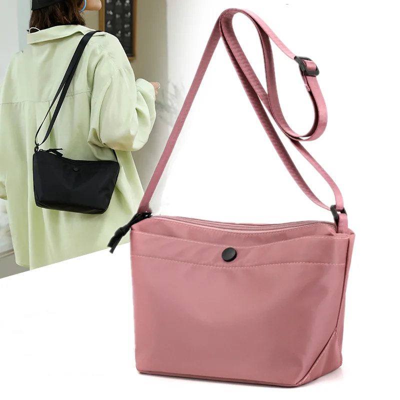 Korean Simple Crossbody Bag for Women 2023 Nylon Waterproof Female Handbags Girl Student Shoulder Messenger Book Bag Satchels
Korean Simple Crossbody Bag for Women 2023 Nylon Waterproof Female Handbags Girl Student Shoulder Messenger Book Bag Satchels