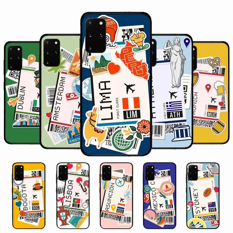 Hot City Travel Air ticket Phone Case for Samsung S10 21 20 9 8 plus lite S20 UlTRA 7edge
Hot City Travel Air ticket Phone Case for Samsung S10 21 20 9 8 plus lite S20 UlTRA 7edge