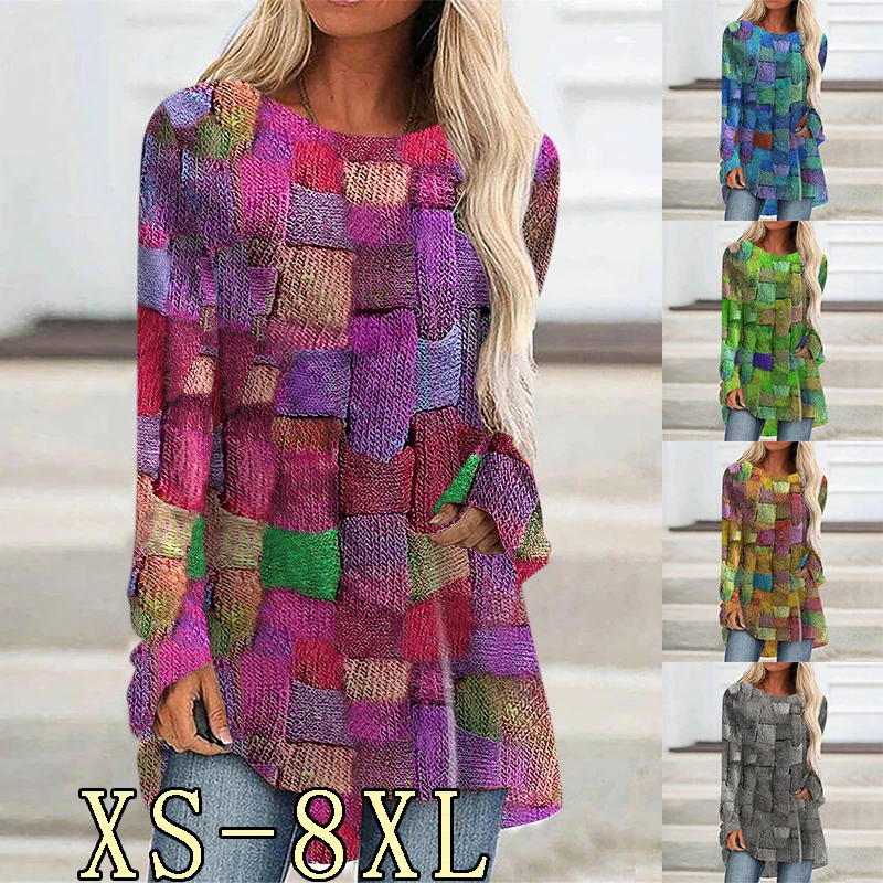 Women's Spring and Autumn New 2022 Street Trendy Printed Round Neck Long Sleeve Personality Retro Clothes XS-8XL
Women's Spring and Autumn New 2022 Street Trendy Printed Round Neck Long Sleeve Personality Retro Clothes XS-8XL
