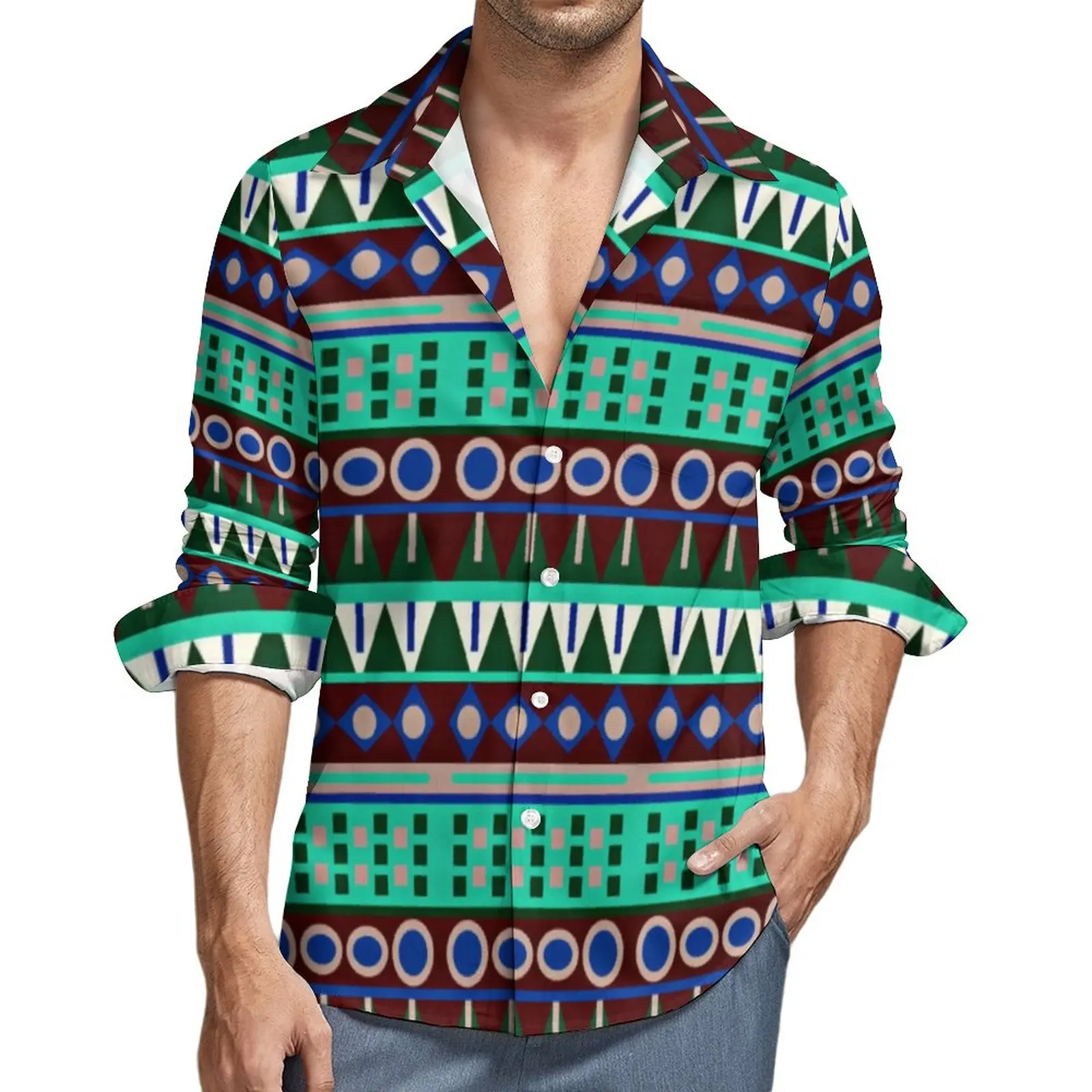 Retro African Tribal Shirt Autumn Vintage Print Casual Shirts Man Novelty Blouses Long Sleeve Graphic Aesthetic Tops 3XL 4XL
Retro African Tribal Shirt Autumn Vintage Print Casual Shirts Man Novelty Blouses Long Sleeve Graphic Aesthetic Tops 3XL 4XL