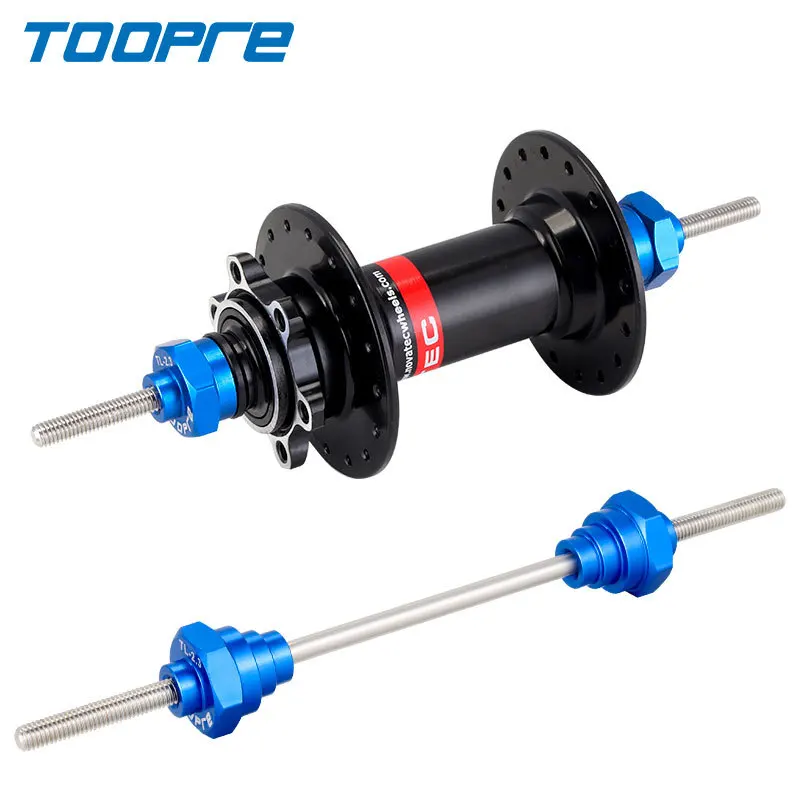 

TOOPRE Bicycle Thru-axle Hub Fixing Rod 12/15/20mm Barrel Shaft Converter Wheel Set for Wheel Truing Stands Bike Repair Tools