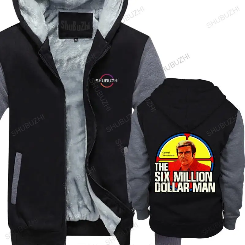 Mens luxury fall winter hoodie high quality zipper the six million dollar man unisex outwear thick hoody print funny sweatshirt
Mens luxury fall winter hoodie high quality zipper the six million dollar man unisex outwear thick hoody print funny sweatshirt