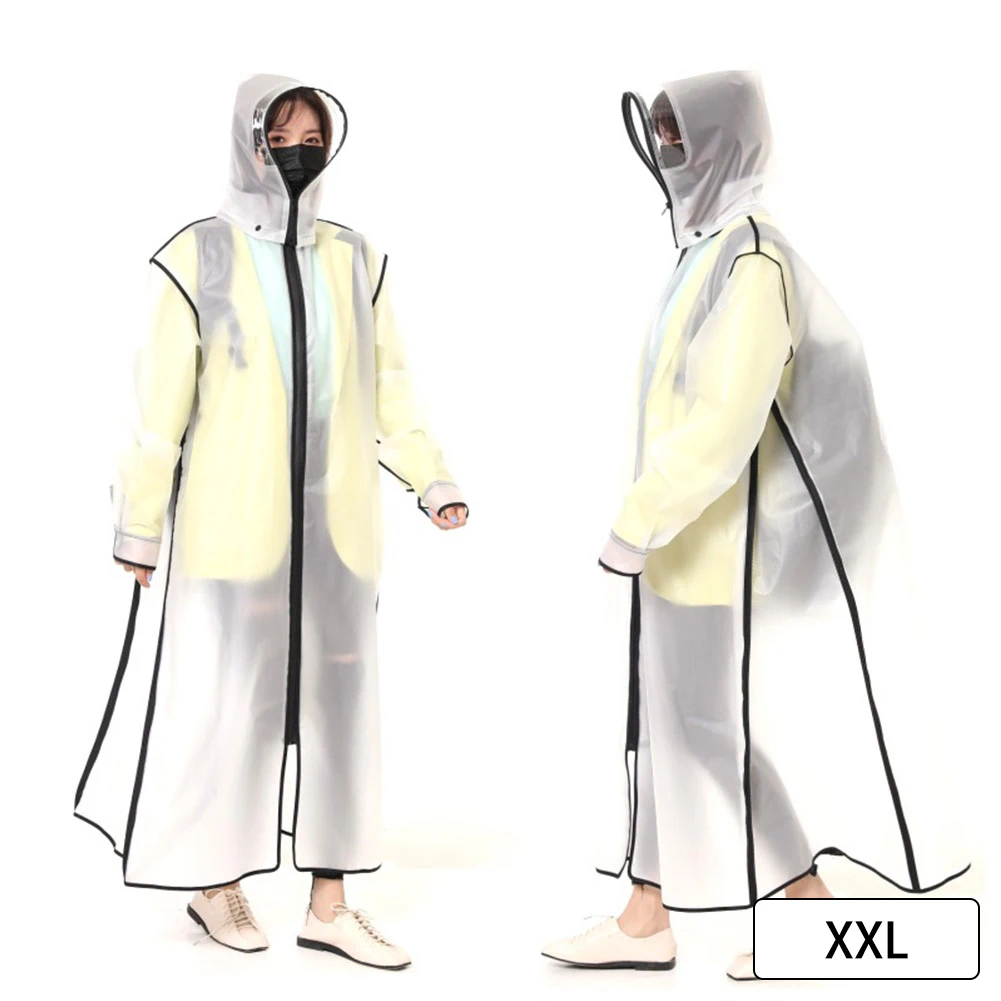 Women/Men EVA Raincoat Hooded Poncho Motorcycle Raincoat Long Raincoat Hiking Rain Poncho Raincoat Hooded Rain Coat
Women/Men EVA Raincoat Hooded Poncho Motorcycle Raincoat Long Raincoat Hiking Rain Poncho Raincoat Hooded Rain Coat