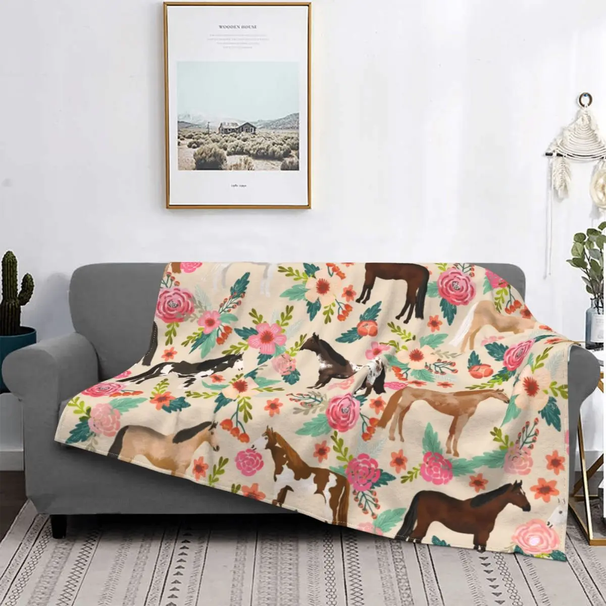 Horses Floral Horse Breeds Farm Animal Pets Blankets Flannel Super Soft Throw Blankets Sofa Throw Blanket Throws Bedspread Quilt
Horses Floral Horse Breeds Farm Animal Pets Blankets Flannel Super Soft Throw Blankets Sofa Throw Blanket Throws Bedspread Quilt