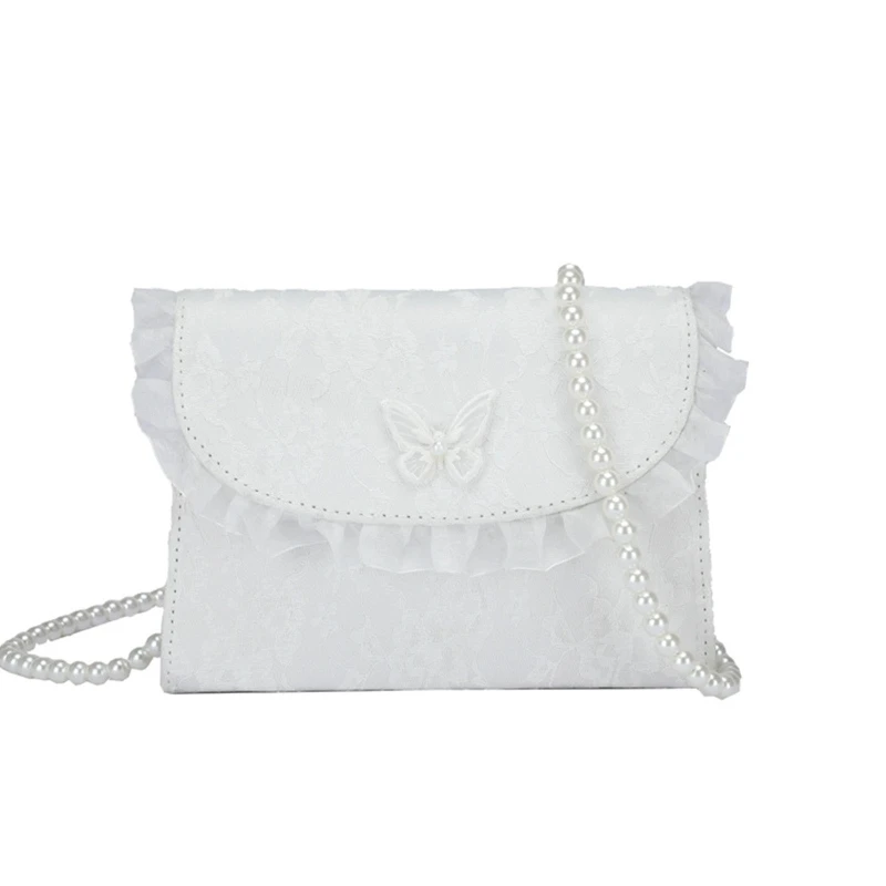 Exquisite Pearl Chain Square Bag Gentle Style Crossbody Bag White Clutch Shoulder Bag for Casual Outdoor Activities
Exquisite Pearl Chain Square Bag Gentle Style Crossbody Bag White Clutch Shoulder Bag for Casual Outdoor Activities