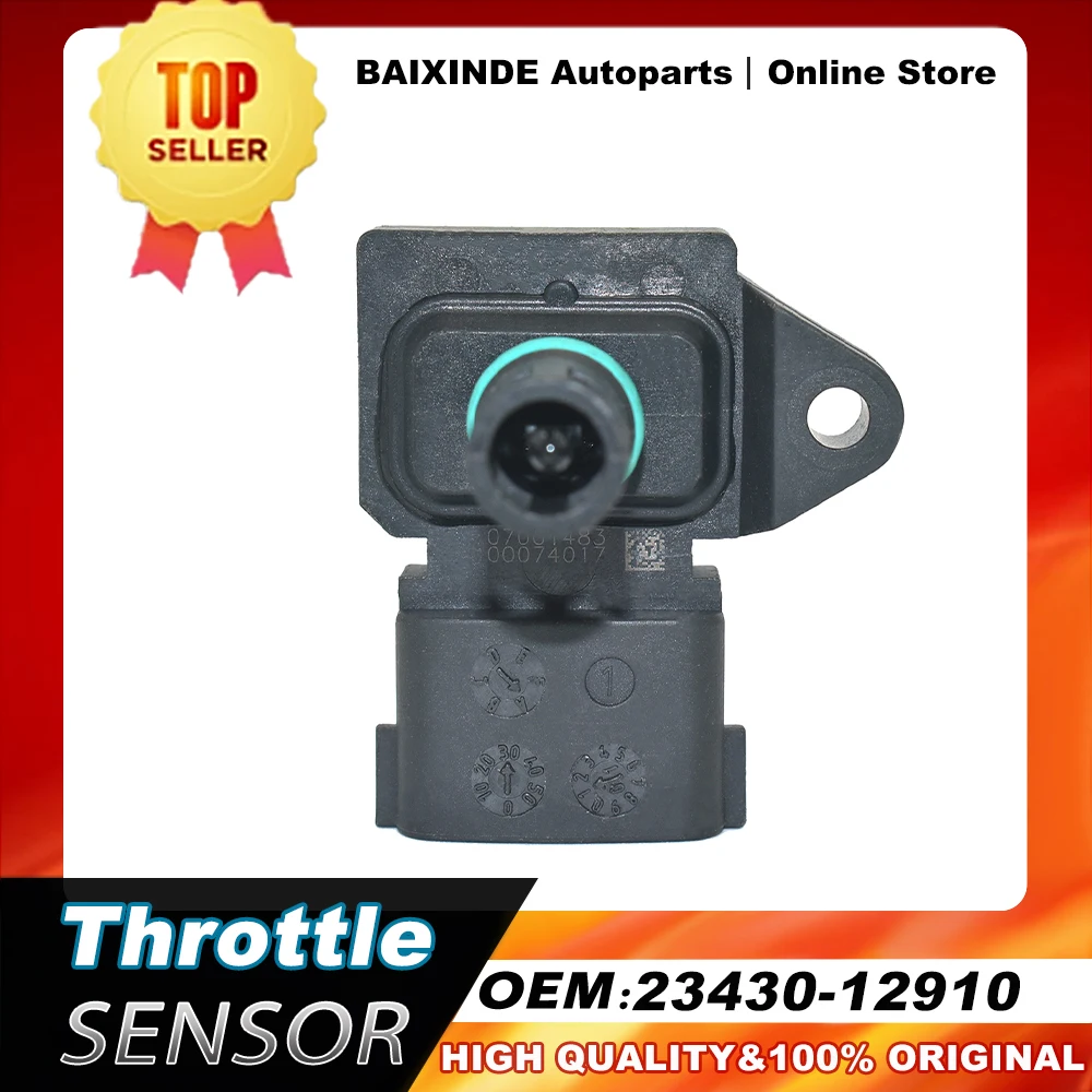 OEM 23430-12910 TMAP14 5WK9701 2343012910 Intake Air Pressure Sensor For Hyundai Kia New Auto Accessories
OEM 23430-12910 TMAP14 5WK9701 2343012910 Intake Air Pressure Sensor For Hyundai Kia New Auto Accessories