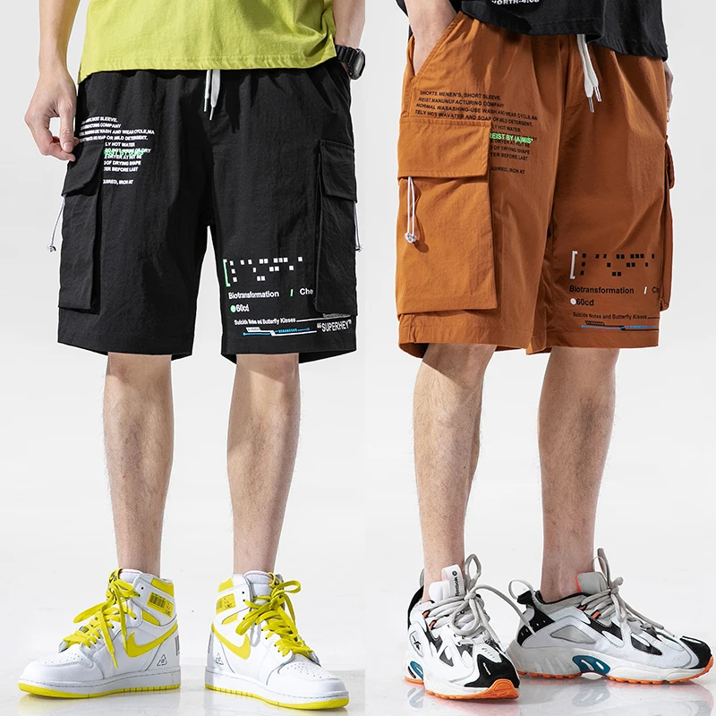 Japan Style Cargo Shorts Men 2022 New High Street Retro Drawstring Bermuda Teenager Designer Hip Hop Print Loose Shorts Male
Japan Style Cargo Shorts Men 2022 New High Street Retro Drawstring Bermuda Teenager Designer Hip Hop Print Loose Shorts Male