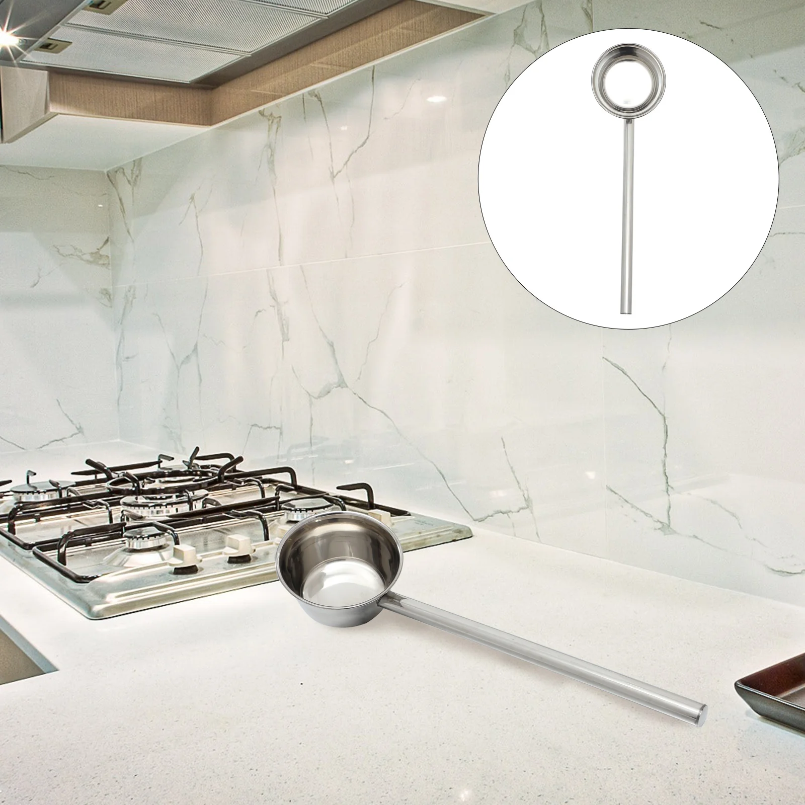 Cooking Scoop Spoon Soup Ladle Stainless Steel Metal Ladle Garden Scoop Long Handle Spoon for Gardening Home Canteen
Cooking Scoop Spoon Soup Ladle Stainless Steel Metal Ladle Garden Scoop Long Handle Spoon for Gardening Home Canteen