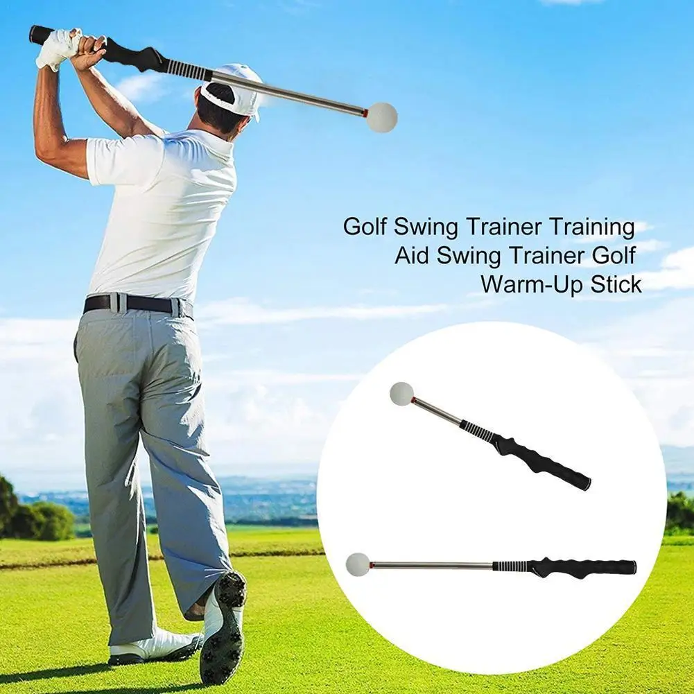 Golf Telescopic Swing Rod Stick Golf Warm Up Practice Training Aid For Tempo Grip Strength Golf Practice Supplies 
Golf Telescopic Swing Rod Stick Golf Warm Up Practice Training Aid For Tempo Grip Strength Golf Practice Supplies