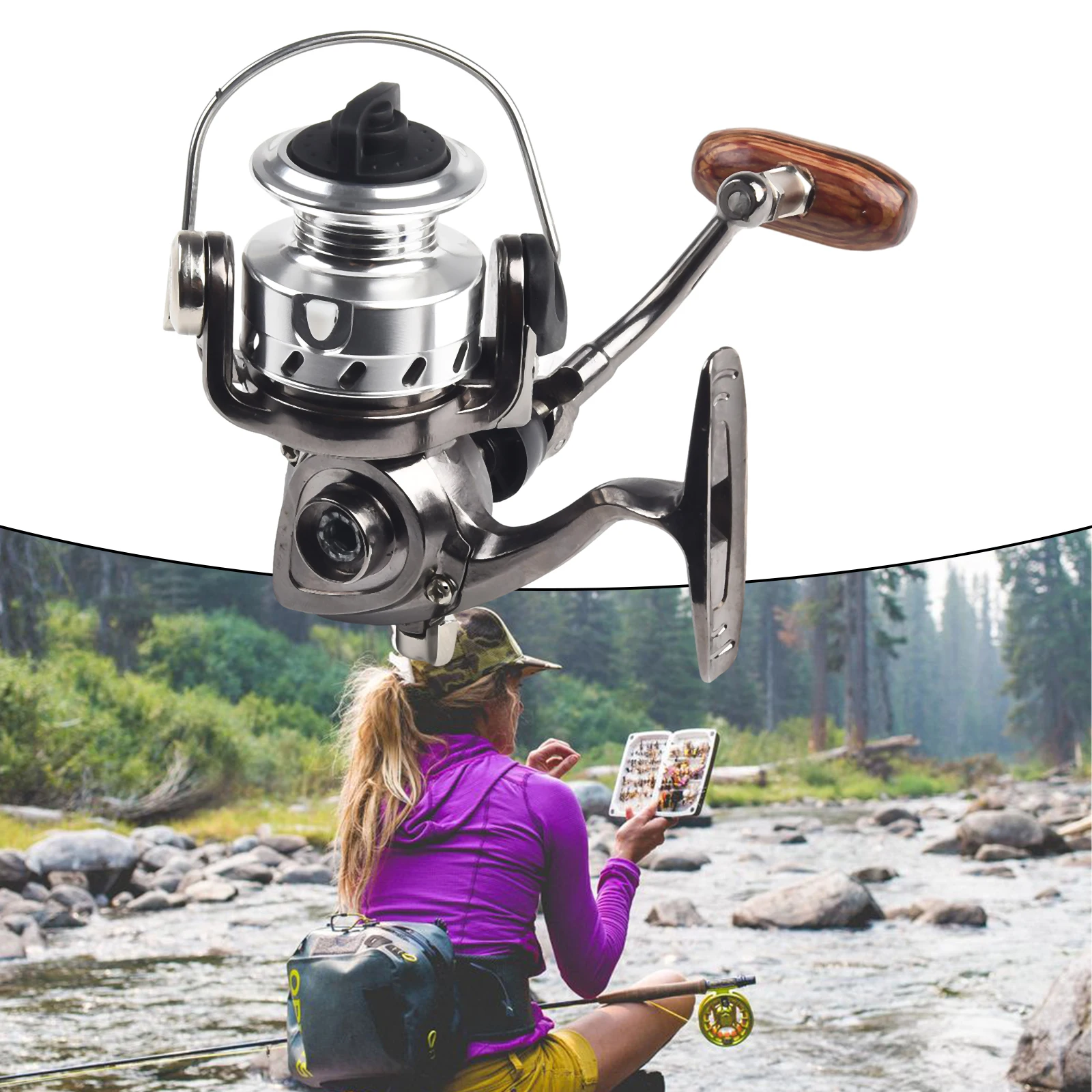 Micro Fishing Reel Mini Roller Supply Lure Outdoor Spool Tackle Tiny Vessel Left-right interchange Lightweight
Micro Fishing Reel Mini Roller Supply Lure Outdoor Spool Tackle Tiny Vessel Left-right interchange Lightweight