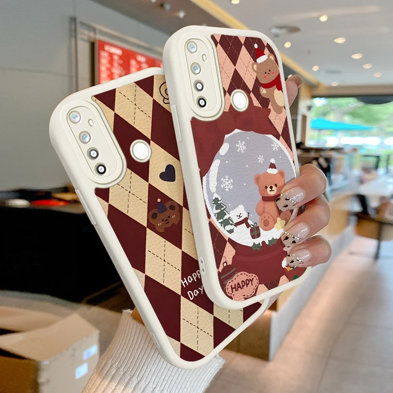 Lambskin Case for Realme 5 5i 5S 6 6i 6S Realme 7 4G Global 7i 8 Pro C17 Narzo 20 Pro Christmas Checkered Pattern
Lambskin Case for Realme 5 5i 5S 6 6i 6S Realme 7 4G Global 7i 8 Pro C17 Narzo 20 Pro Christmas Checkered Pattern