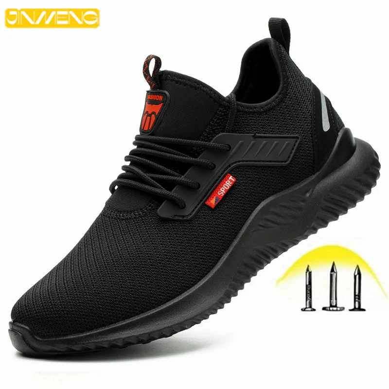 New Popular Men's Safety Shoes Work Shoes Men's Breathable Lightweight Work Sports Shoes Anti-smashing Safety Boots
New Popular Men's Safety Shoes Work Shoes Men's Breathable Lightweight Work Sports Shoes Anti-smashing Safety Boots