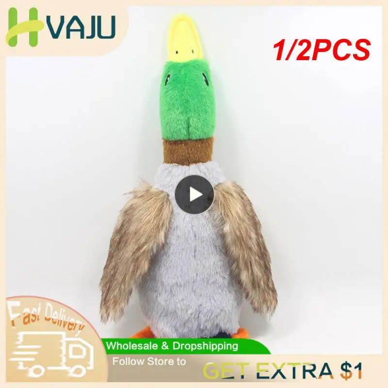 1/2PCS Dog Chew Toys Cute Plush Duck Sound Toy Stuffed Squeaky Animal Squeak Dog Toy Cleaning Tooth Dog Chew Rope Toys
1/2PCS Dog Chew Toys Cute Plush Duck Sound Toy Stuffed Squeaky Animal Squeak Dog Toy Cleaning Tooth Dog Chew Rope Toys