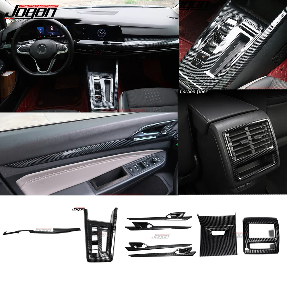Carbon Fiber Grain For Volkswagen Golf 8 MK8 2020 2021 Interior Accessories Car Shift Knob Panel Cover Sticker Decoration
Carbon Fiber Grain For Volkswagen Golf 8 MK8 2020 2021 Interior Accessories Car Shift Knob Panel Cover Sticker Decoration