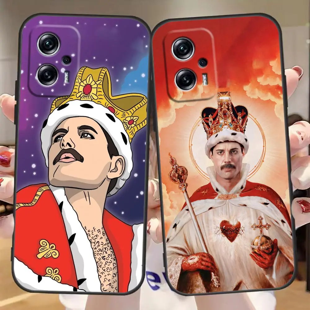 Freddie Mercury Queen Singer Phone Case For Redmi Note 11S 11T 11 11E 10 10S 9T 9 9S 8T Pro Plus Black Cover Fundas Coques Shell
Freddie Mercury Queen Singer Phone Case For Redmi Note 11S 11T 11 11E 10 10S 9T 9 9S 8T Pro Plus Black Cover Fundas Coques Shell