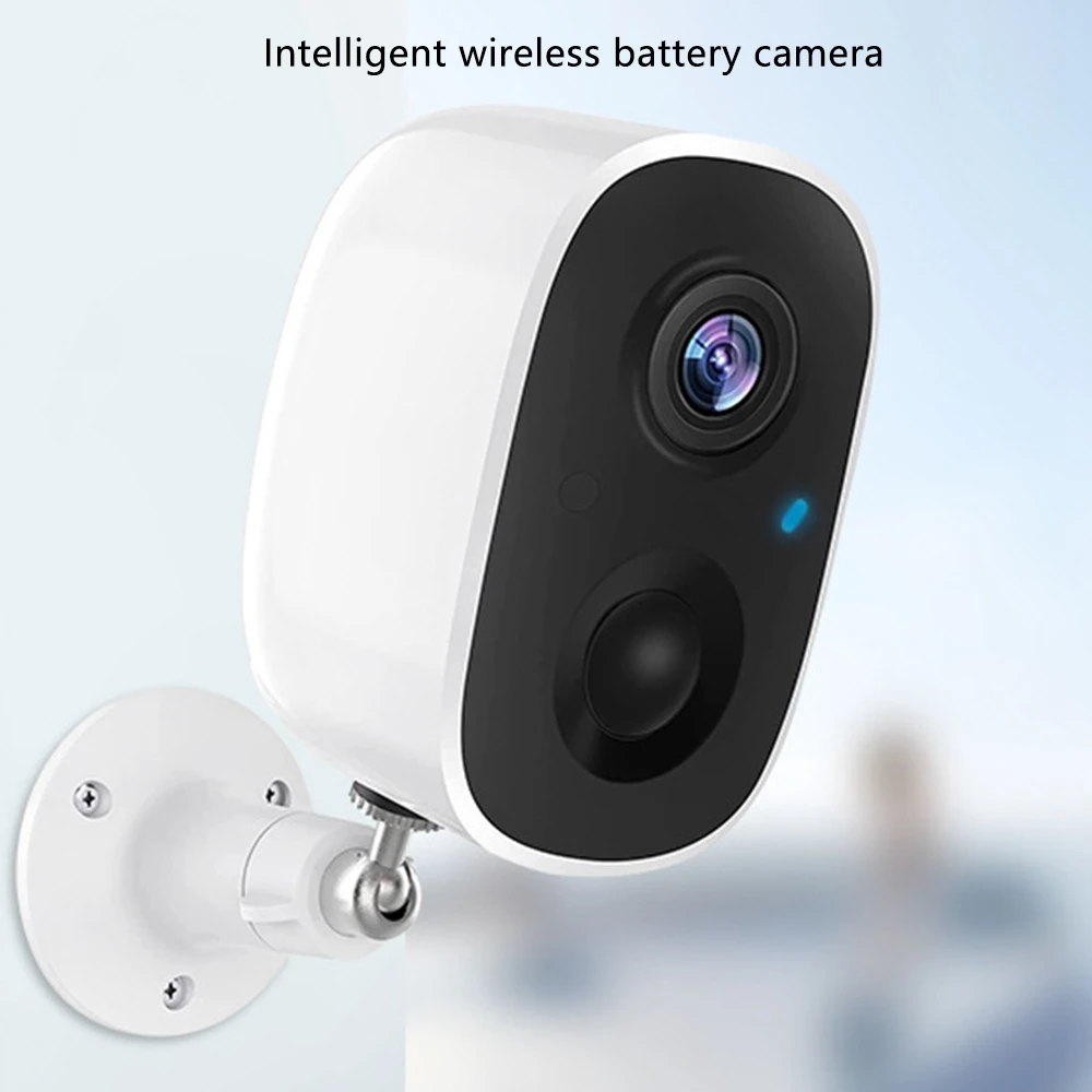 

Security Camera Wireless Outdoor, 1080P AI Motion Detection Full Color Night Vision Rechargeable Camera IP65 Waterproof