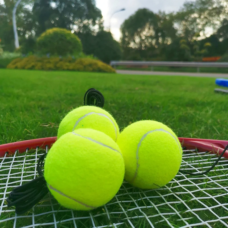 1/2/5pcs Tennis Base Rope Tennis Training Equipment Self-Taught Rebounder Tennis Sparring Equipment High Bounce Durable Tennis
1/2/5pcs Tennis Base Rope Tennis Training Equipment Self-Taught Rebounder Tennis Sparring Equipment High Bounce Durable Tennis