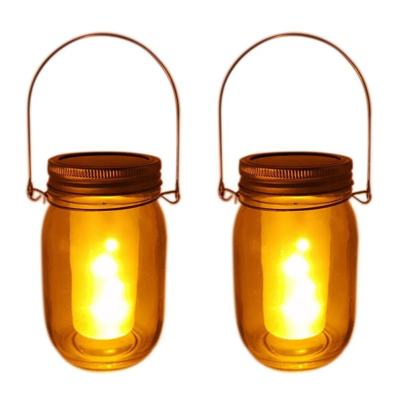2 Pack Solar LED Mason Jar Bottle Light 12 LED Outdoor Garden Hanging Lamp Waterproof LED Candle Decoration
2 Pack Solar LED Mason Jar Bottle Light 12 LED Outdoor Garden Hanging Lamp Waterproof LED Candle Decoration