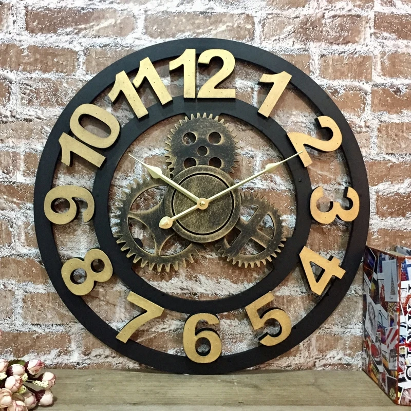 Luxury Clock Wall Nordic Vintage Industrial Metal 3d Wall Clock Creative Fashion Art Decor Horloge Murale Decorative Living Room
Luxury Clock Wall Nordic Vintage Industrial Metal 3d Wall Clock Creative Fashion Art Decor Horloge Murale Decorative Living Room