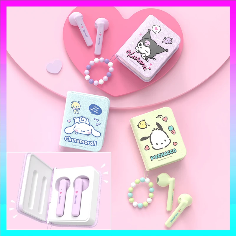 Sanrio Kuromi Wireless Earphon Cinnamoroll Cute Cartoon Creative In-Ear Noise Reduction Bluetooth Headset Music Wireless Headset
Sanrio Kuromi Wireless Earphon Cinnamoroll Cute Cartoon Creative In-Ear Noise Reduction Bluetooth Headset Music Wireless Headset