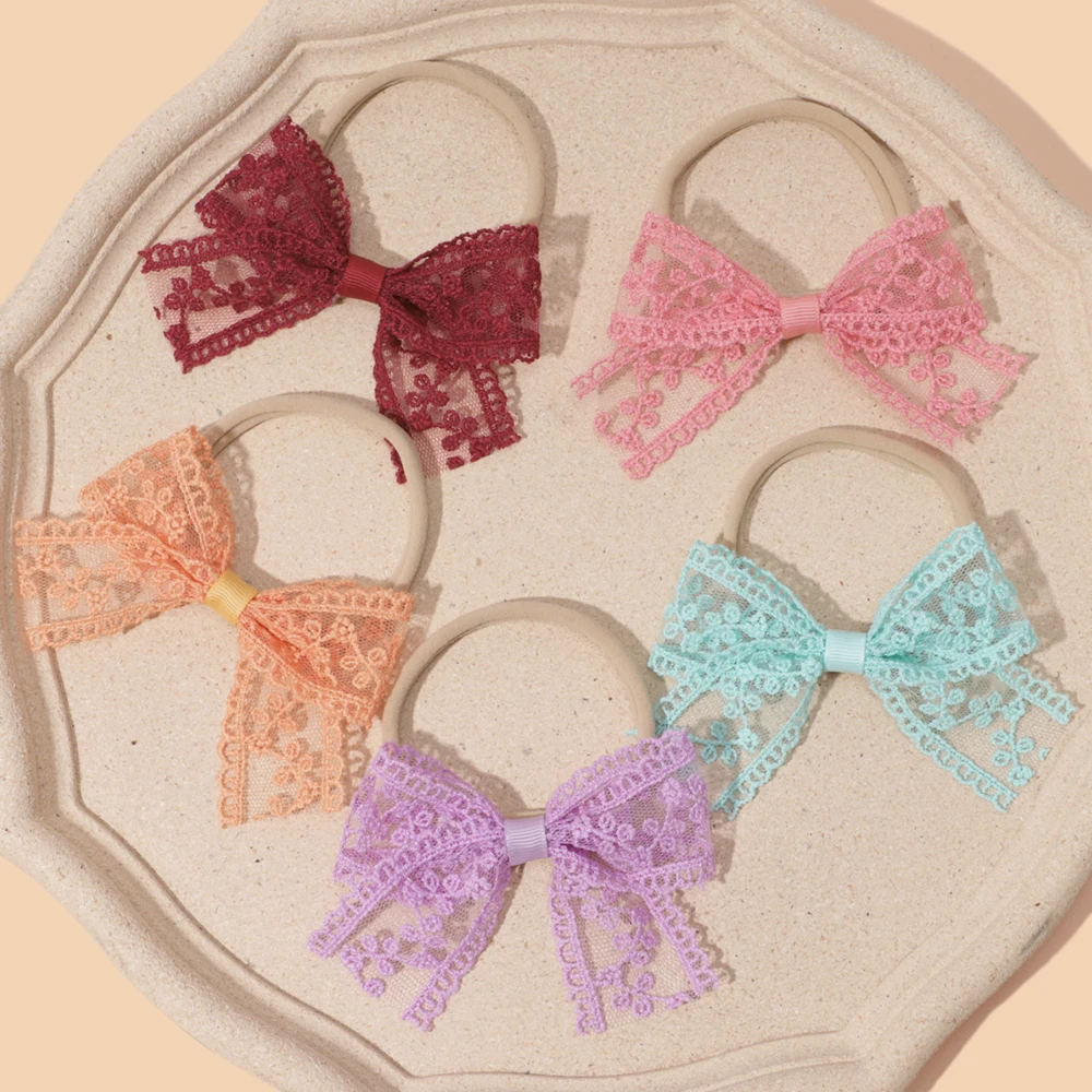 New Lace Bow Baby Headband Solid Bowknot Headdress Cute Princess Hair Band For Kids Girls Headwear Children Hair Accessories
New Lace Bow Baby Headband Solid Bowknot Headdress Cute Princess Hair Band For Kids Girls Headwear Children Hair Accessories