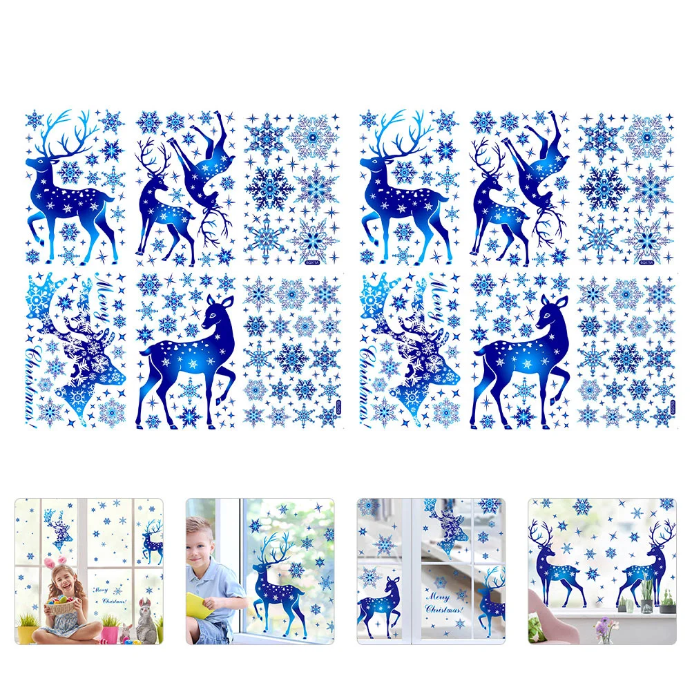 Window Christmas Stickers Sticker Decals Snowflakedecal Elk Deer Decorationmerry Holiday Clings Pattern Decorative Wall Adorable 
Window Christmas Stickers Sticker Decals Snowflakedecal Elk Deer Decorationmerry Holiday Clings Pattern Decorative Wall Adorable