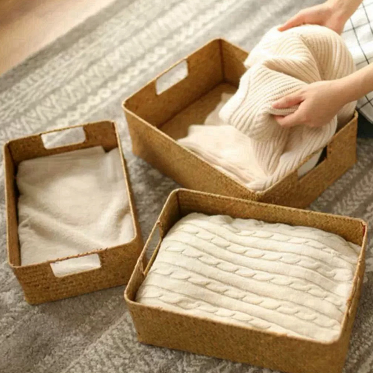 Zerolife Bread Storage Container Kitchen Table Towels Natural Woven Home Of Small Fruit Seagrass Straw Basket Wicker Large For
Zerolife Bread Storage Container Kitchen Table Towels Natural Woven Home Of Small Fruit Seagrass Straw Basket Wicker Large For