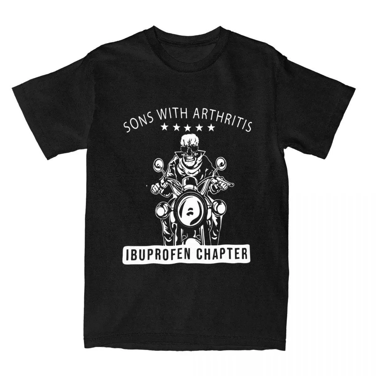 Men T-Shirt Sons With Arthritis Ibuprofen Chapter Old Biker Cotton Tee Shirt Short Sleeve Santa Claus T Shirt Round Neck Clothes
Men T-Shirt Sons With Arthritis Ibuprofen Chapter Old Biker Cotton Tee Shirt Short Sleeve Santa Claus T Shirt Round Neck Clothes