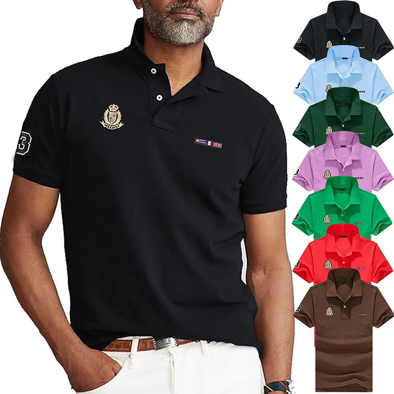 New Design Pattern 2022 Season Fit Type Men's Polos Shirts Lapel Short Sleeve T-shirt 100% Cotton Non-fading Tops Tee 811
New Design Pattern 2022 Season Fit Type Men's Polos Shirts Lapel Short Sleeve T-shirt 100% Cotton Non-fading Tops Tee 811