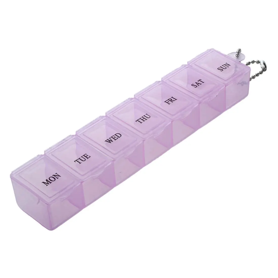 7 Day Weekly Pill Box Organizer Medicine Compartments Vitamin Storage Travel kit 1pcs
7 Day Weekly Pill Box Organizer Medicine Compartments Vitamin Storage Travel kit 1pcs