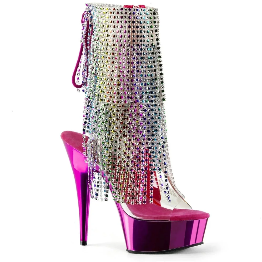 Ultral High Heels 15CM Sexy Women Ankle Boots PeepToe Nightclub Platform Boots Pole Dance Stripper Tassel Crystal Dress Shoes
Ultral High Heels 15CM Sexy Women Ankle Boots PeepToe Nightclub Platform Boots Pole Dance Stripper Tassel Crystal Dress Shoes