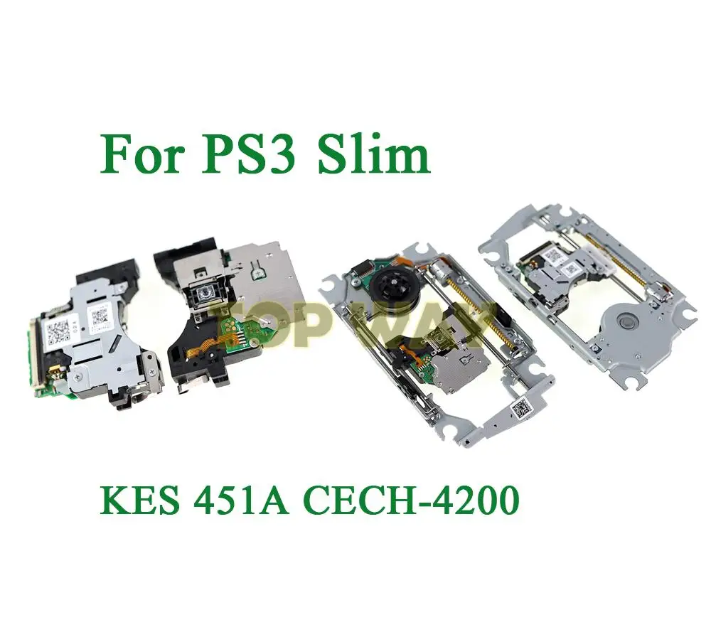 

10PCS KEM-451AAA KEM 451AAA KES 451A Laser Lens With Deck Mechanism For PS3 Super Slim CECH-4200 Console Optical Blue-ray